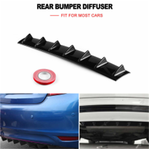 Fin Car Rear Bumper Lip