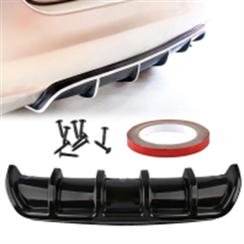 Fin Car Rear Bumper Lip