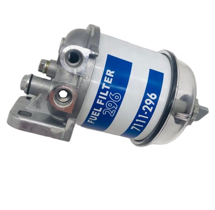 Oil Filter Assembly   OEM:7111-296 Connecting Thread: Pipe Thread In Out: M14×1.5  APPlication： PERKINS