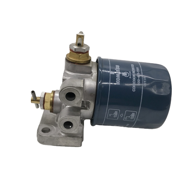 Fuel filter holder  OEM:WF2071  Sealing Surface:74×53  Connecting Thread: M18×1.5  Pipe Thread In Out: M16×1.5