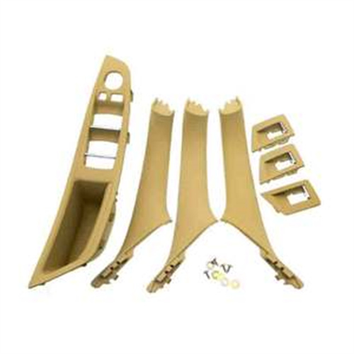 Interior door handle cover LH(beige)  OEM: 51417225853 For BMW F10 F11 F18 5 Series 2010-2016